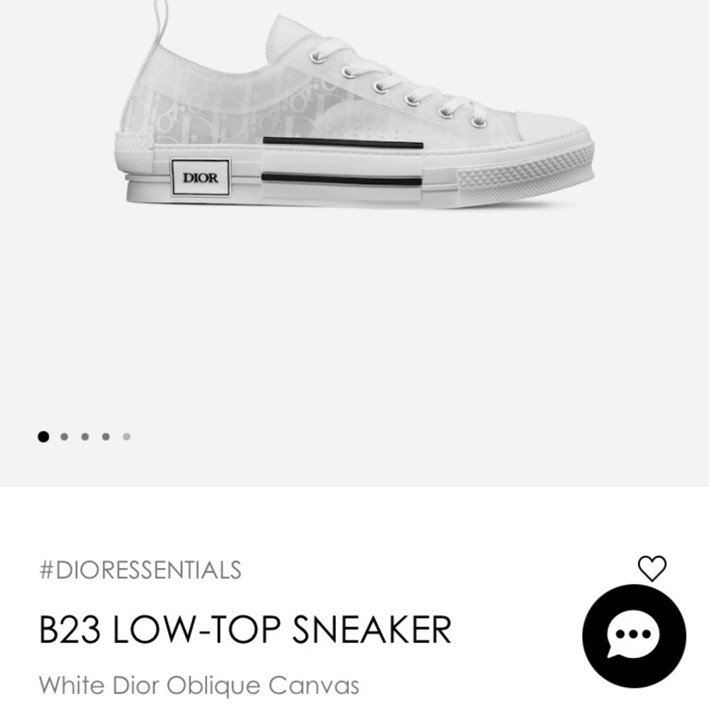 Dior B23 Converse